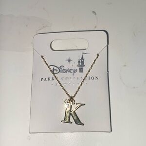Disney “K” Necklace